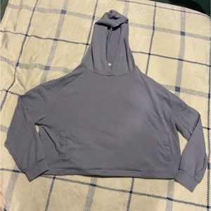 Oversized lightweight hoodie